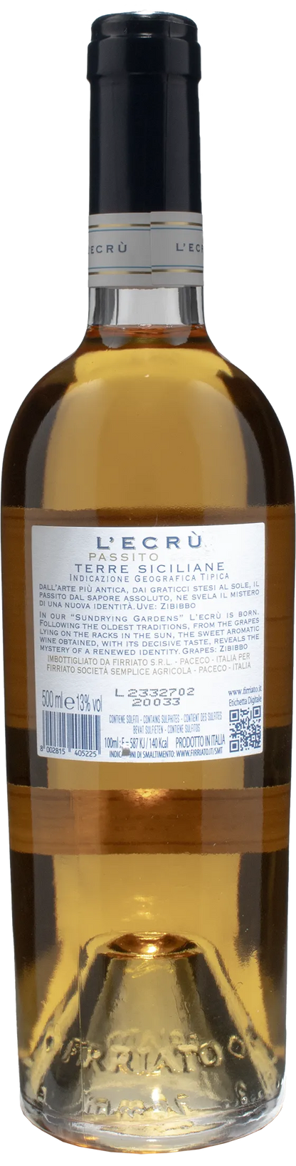Firriato Passito l'Ecru' 0.5L 2022