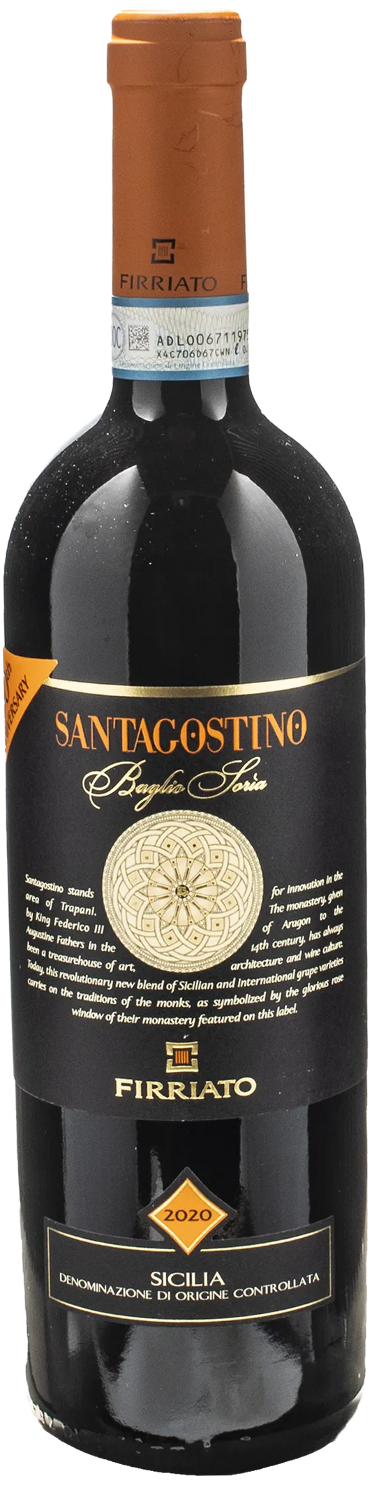 Firriato Santagostino Baglio Soria Rosso 2020