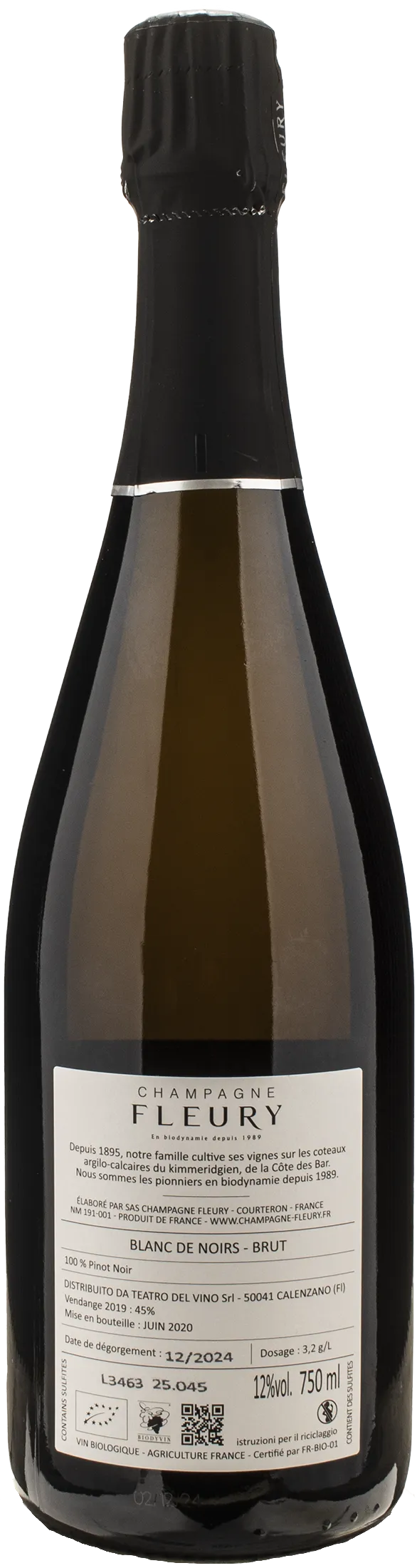 Fleury Champagne Blanc de Noirs Brut