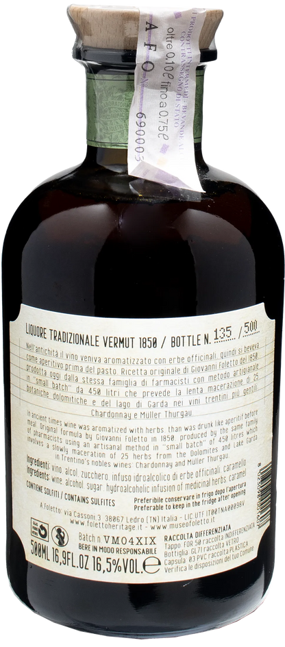 Foletto Vermut 1850 0.5L