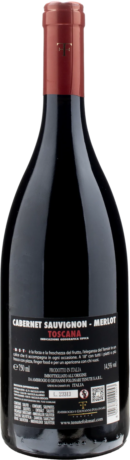 Folonari B.S.T. Merlot e Cabernet Sauvignon 2022