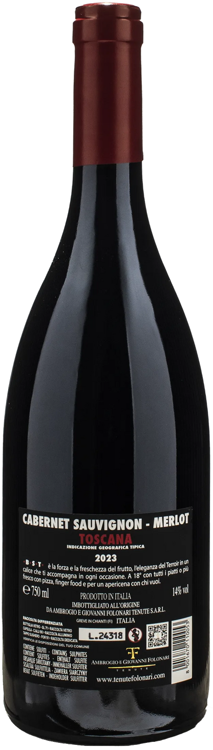 Folonari B.S.T. Merlot e Cabernet Sauvignon 2023