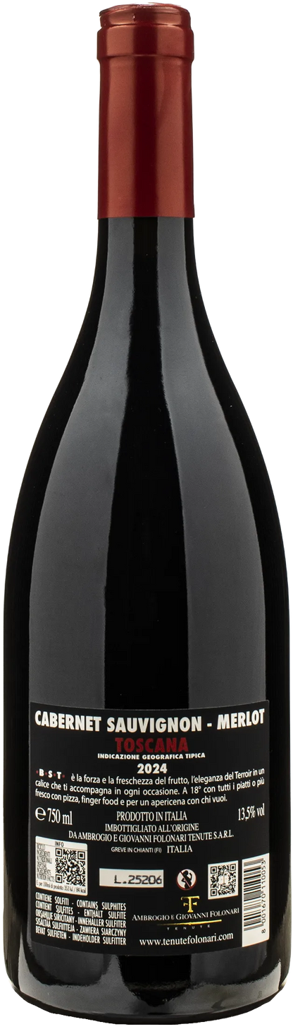 Folonari B.S.T. Merlot e Cabernet Sauvignon 2024