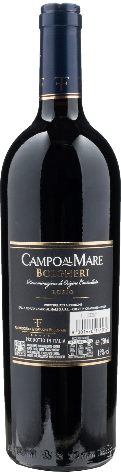 Folonari Bolgheri Rosso Campo al Mare 2022