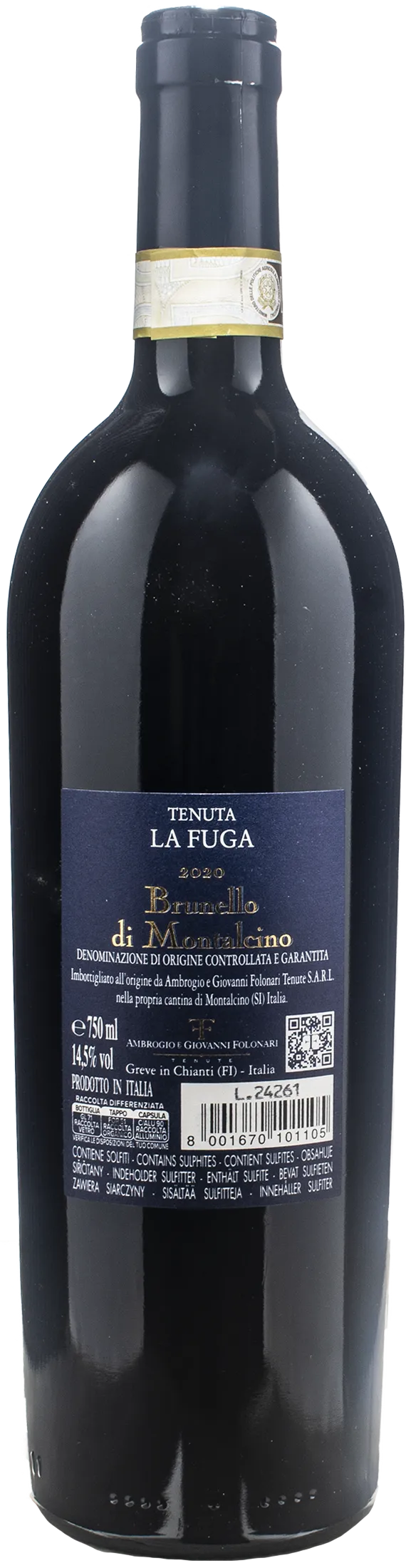 Folonari Brunello di Montalcino La Fuga 2020