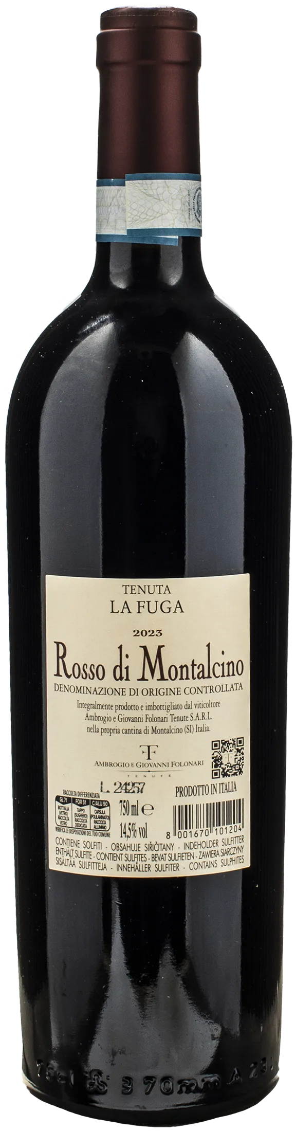 Folonari Rosso Montalcino Tenuta La Fuga 2023