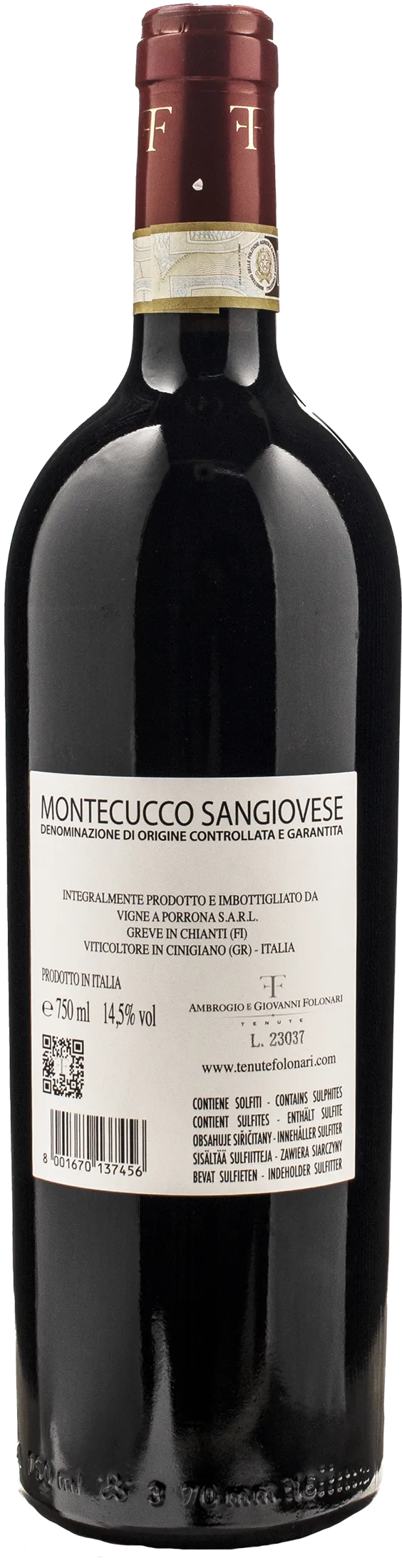 Folonari Tenute Vigne a Porrona Montecucco 2020
