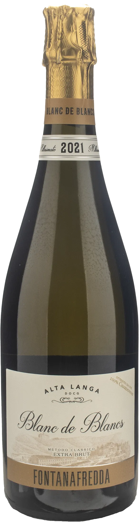 Fontanafredda Alta Langa Blanc de Blancs Metodo Classico Extra Brut 2021