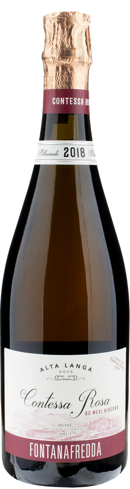Fontanafredda Alta Langa Riserva Contessa Rosé Brut 60 Mesi 2018
