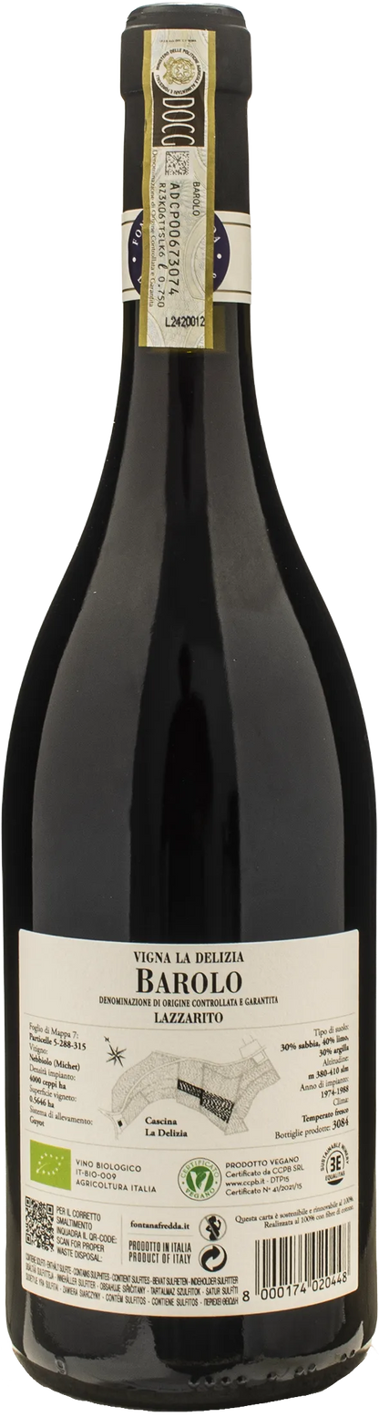 Fontanafredda Barolo Lazzarito Vigna La Delizia 2021