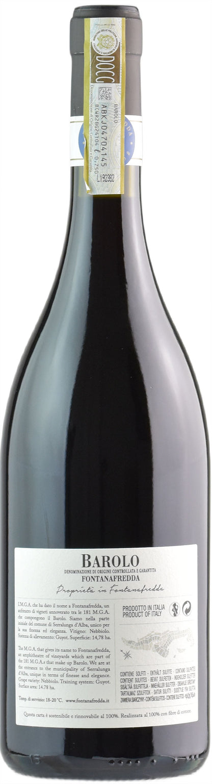 Fontanafredda Barolo Proprietà in Fontanafredda 2016