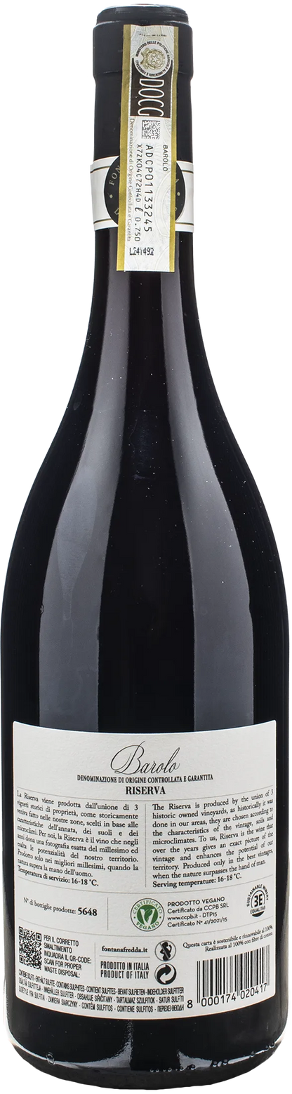 Fontanafredda Barolo Riserva 2019
