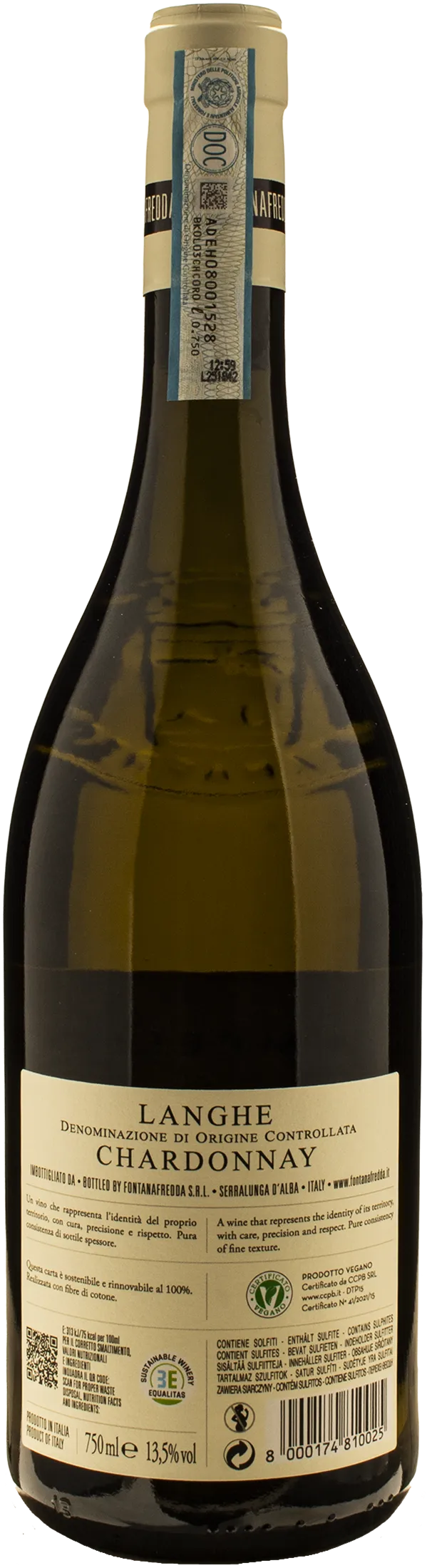 Fontanafredda Langhe Chardonnay Ampelio 2024