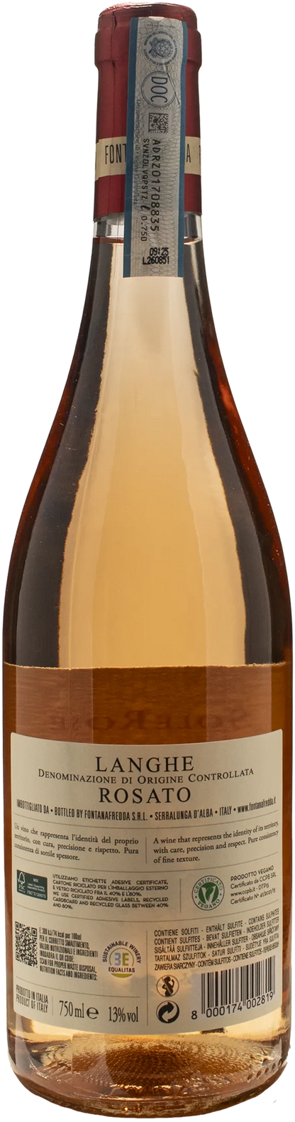 Fontanafredda Langhe Rosato Solerose 2025