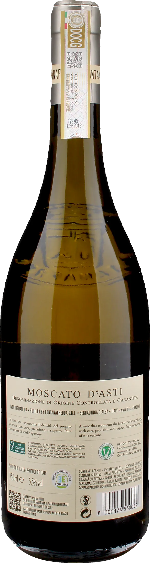 Fontanafredda Moscato d'Asti Moncucco 2025