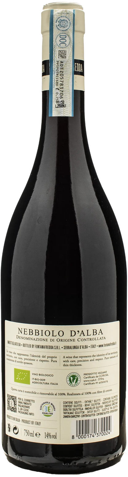 Fontanafredda Nebbiolo d'Alba Marne Brune 2023