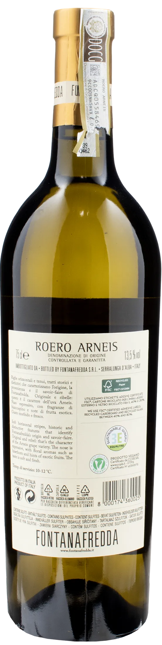 Fontanafredda Roero Arneis Pradalupo 2023