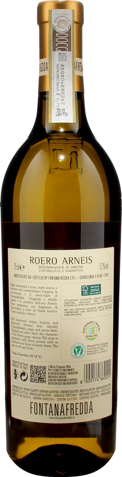 Fontanafredda Roero Arneis Pradalupo 2025