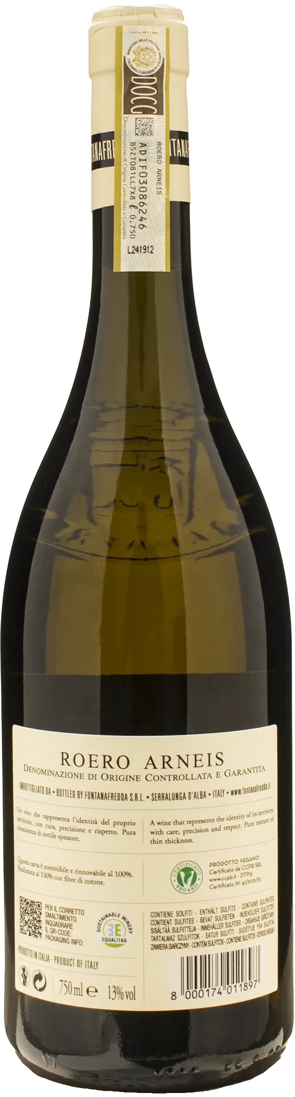 Fontanafredda Roero Arneis Val di Tana 2023