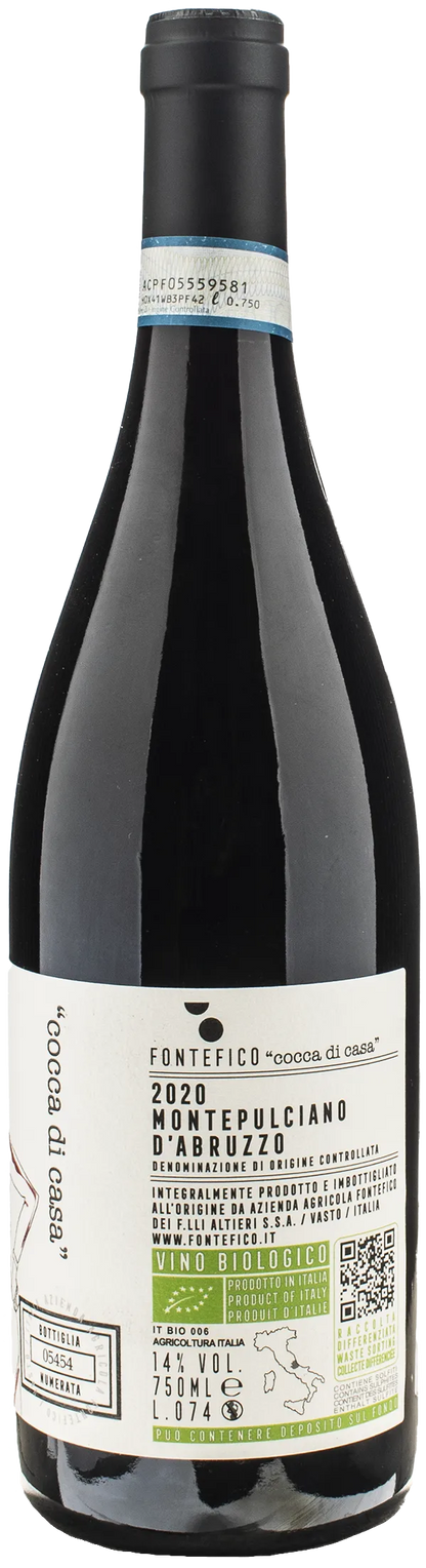 Fontefico Montepulciano d'Abruzzo Cocca di Casa 2020