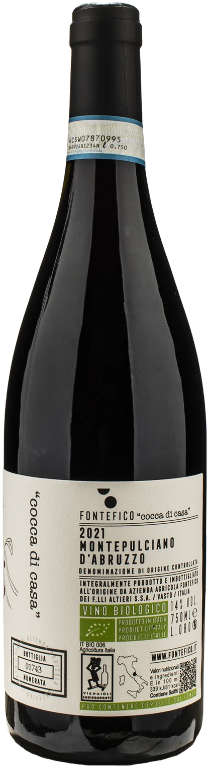 Fontefico Montepulciano d'Abruzzo Cocca di Casa 2021