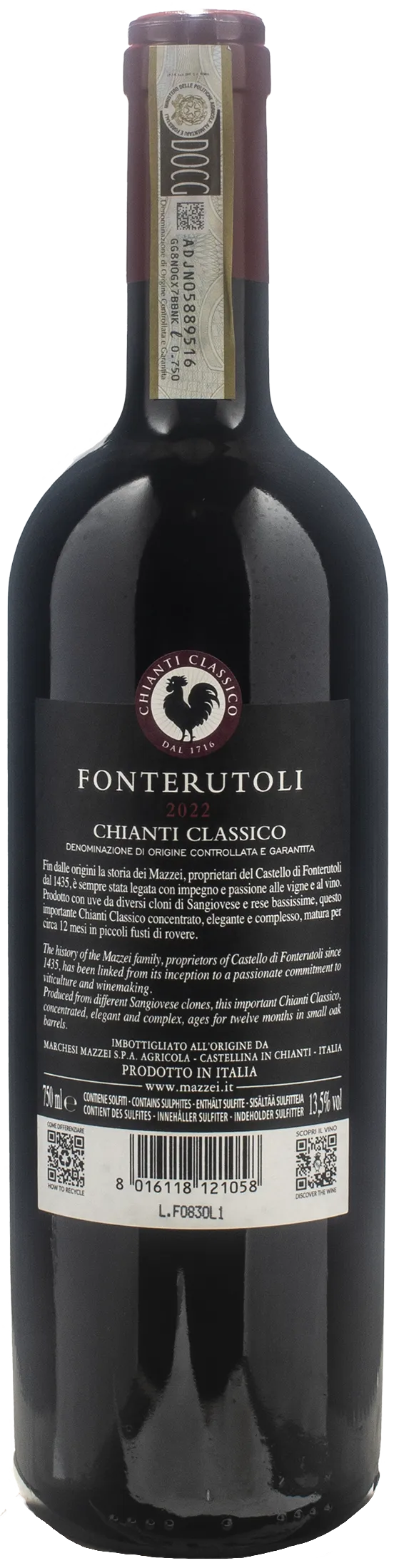 Fonterutoli Chianti Classico 2022