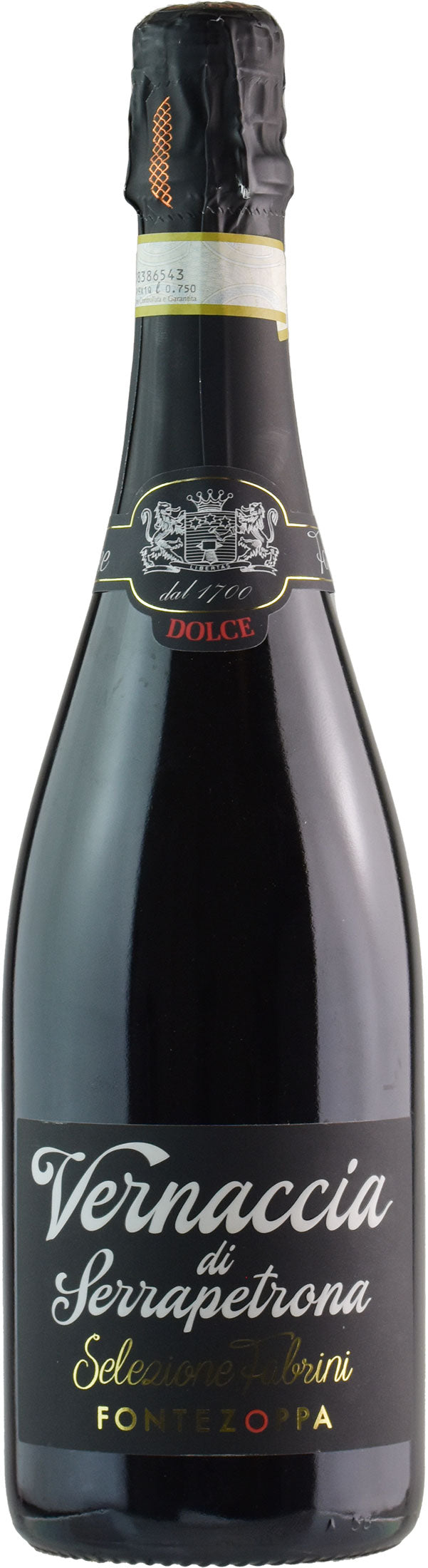 Fontezoppa Vernaccia di Serrapetrona Selezione Fabrini Spumante Dolce