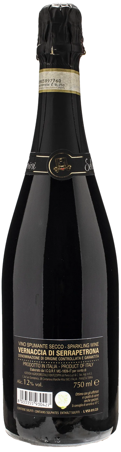 Fontezoppa Vernaccia di Serrapetrona Spumante Secco Selezione Fabrini