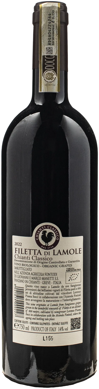 Fontodi Chianti Classico Filetta di Lamole 2022