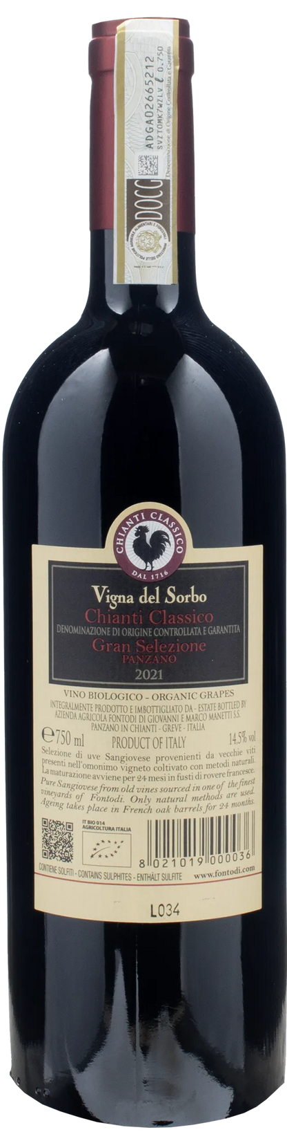 Fontodi Chianti Classico Gran Selezione Vigna del Sorbo Panzano 2021