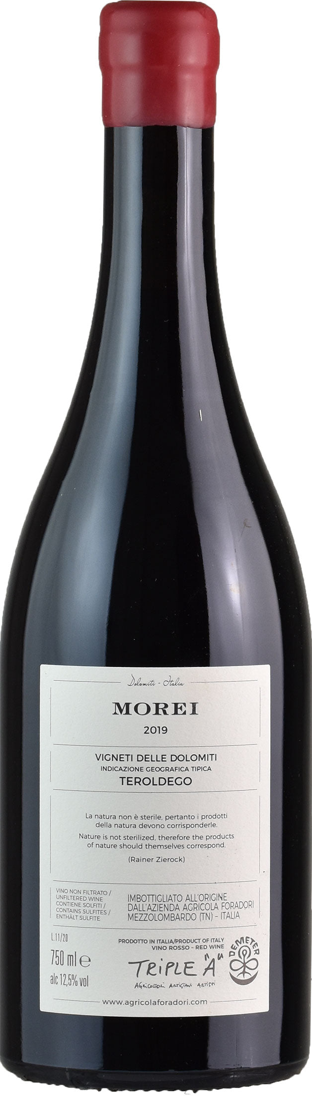 Foradori Morei Teroldego 2019