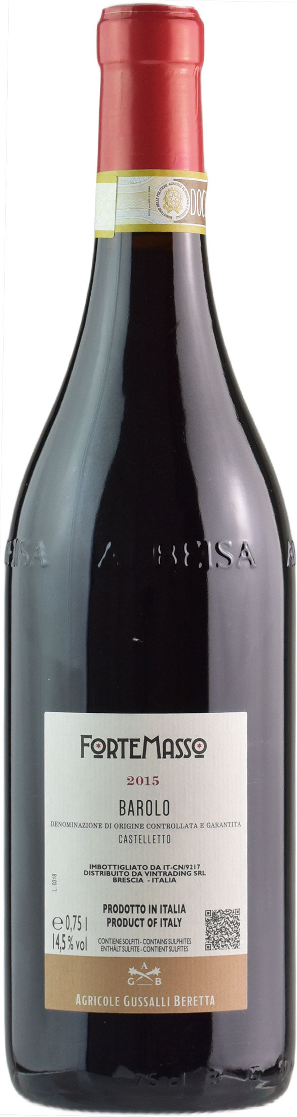 Fortemasso Barolo Castelletto 2015