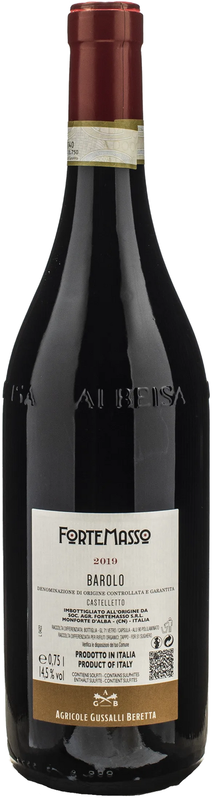 Fortemasso Barolo Castelletto 2019
