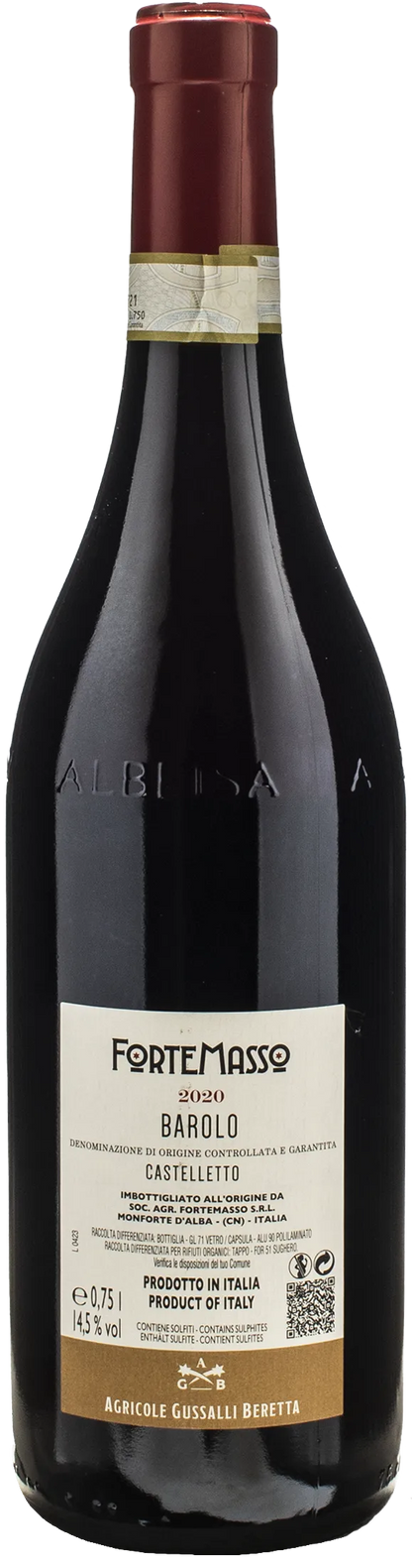 Fortemasso Barolo Castelletto 2020