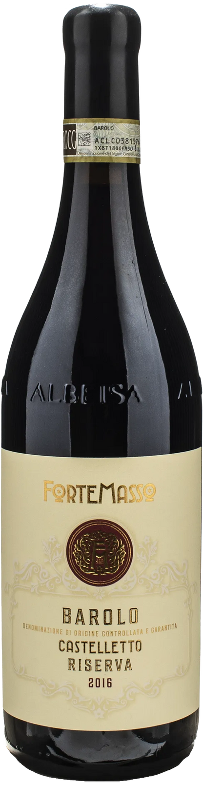 Fortemasso Barolo Castelletto Riserva 2016