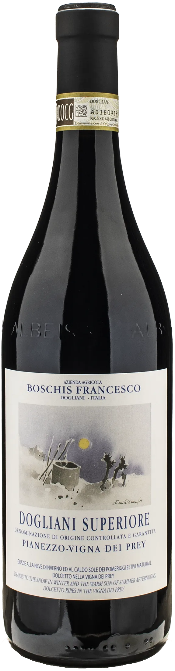 Francesco Boschis Dogliani Superiore Pianezzo Vigna dei Prey 2022