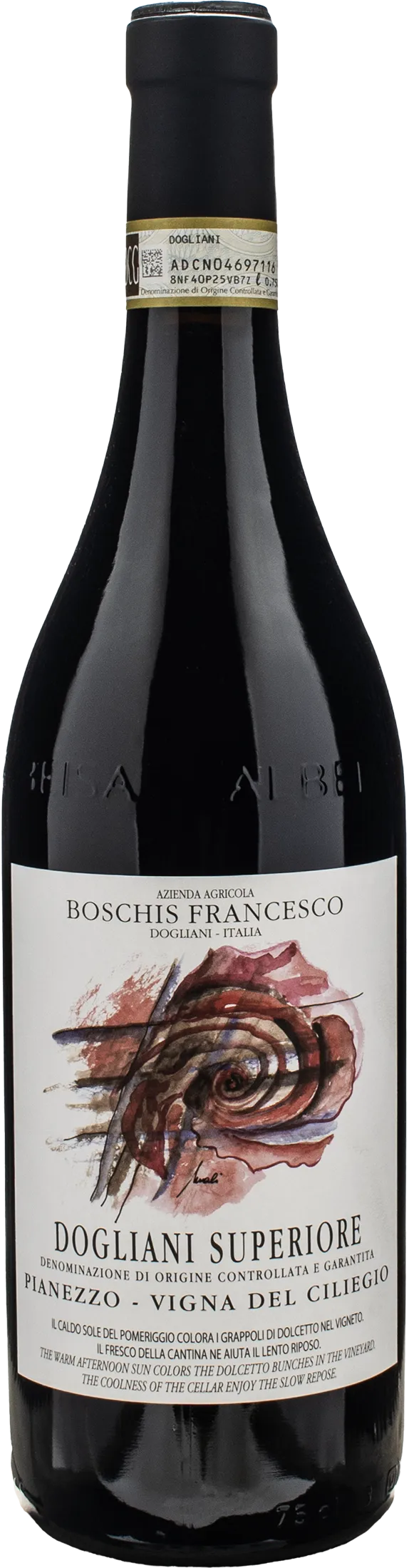 Francesco Boschis Dogliani Superiore Pianezzo Vigna del Ciliegio 2021