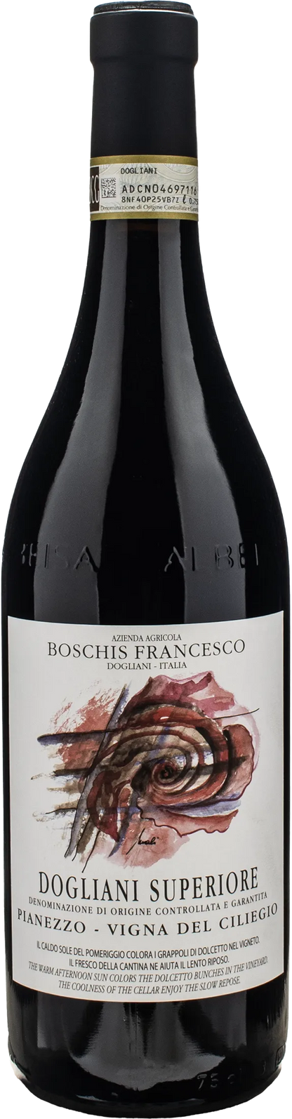 Francesco Boschis Dogliani Superiore Pianezzo Vigna del Ciliegio 2021