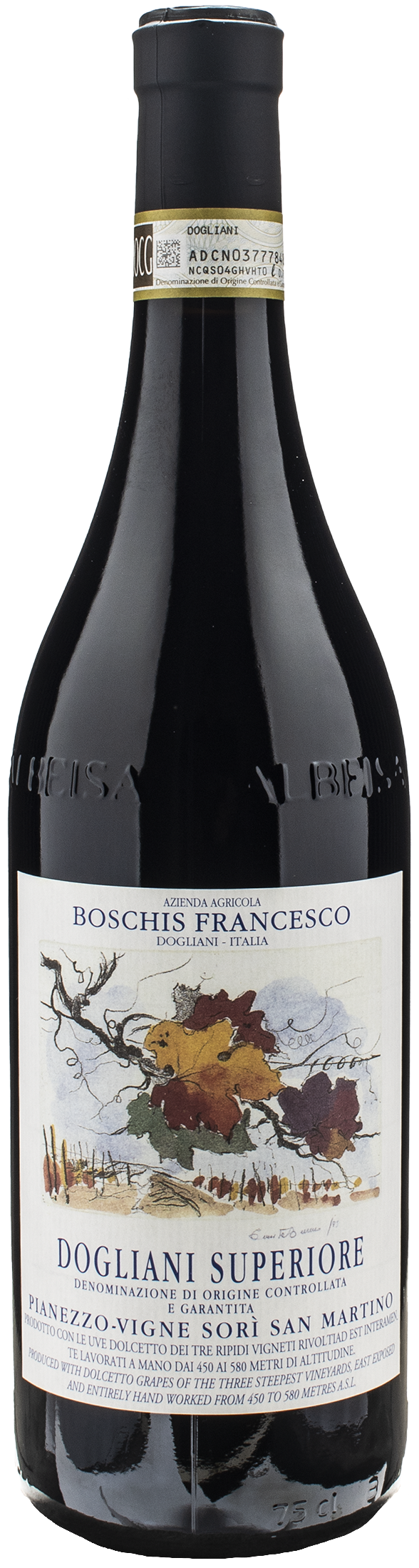 Francesco Boschis Dogliani Superiore Pianezzo Vigna Sori San Martino 2021