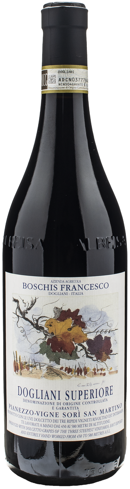 Francesco Boschis Dogliani Superiore Pianezzo Vigna Sori San Martino 2021