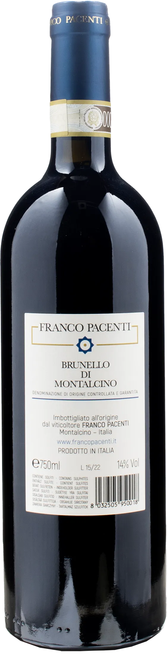 Franco Pacenti Brunello di Montalcino 2019