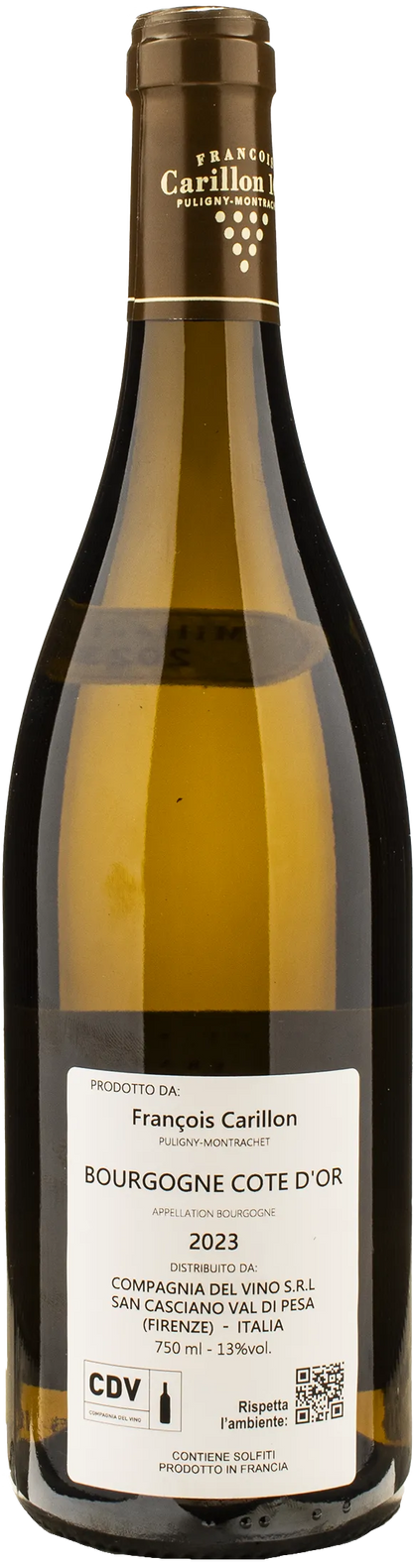 Francois Carillon Bourgogne Cote D'Or Chardonnay 2023