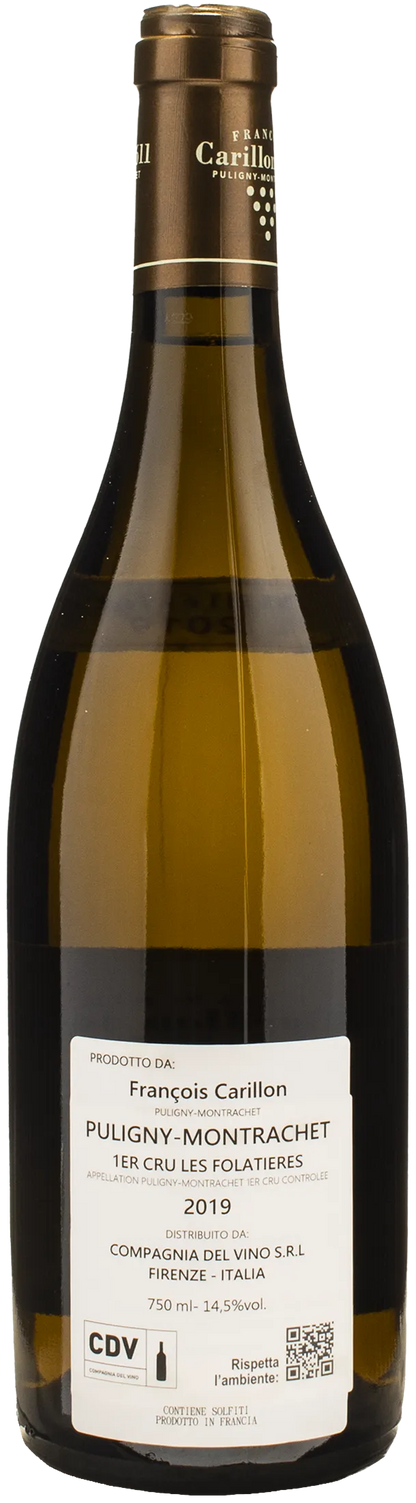 Francois Carillon Puligny Montrachet 1er Cru Les Folatieres 2019