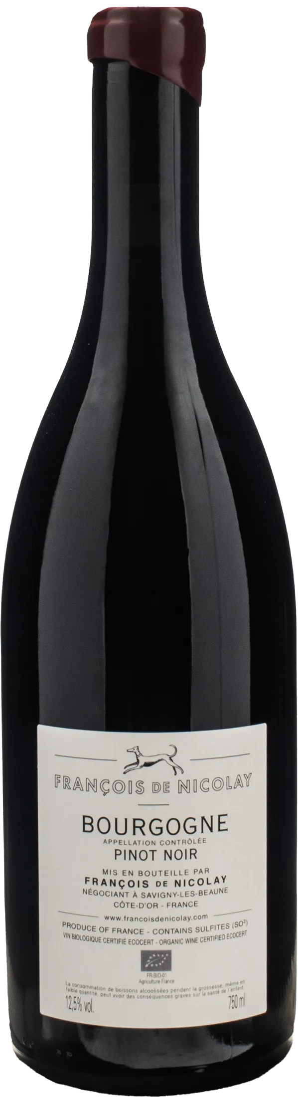 Francois de Nicolay Bourgogne Pinot Noir 2022