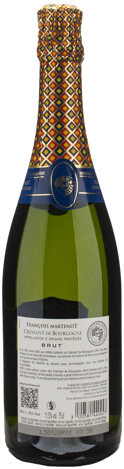 Francois Martenot Cremant de Bourgogne Brut 2023
