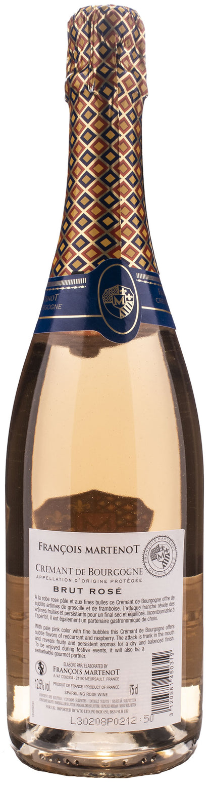 Francois Martenot Cremant de Bourgogne Brut Rosé 2019