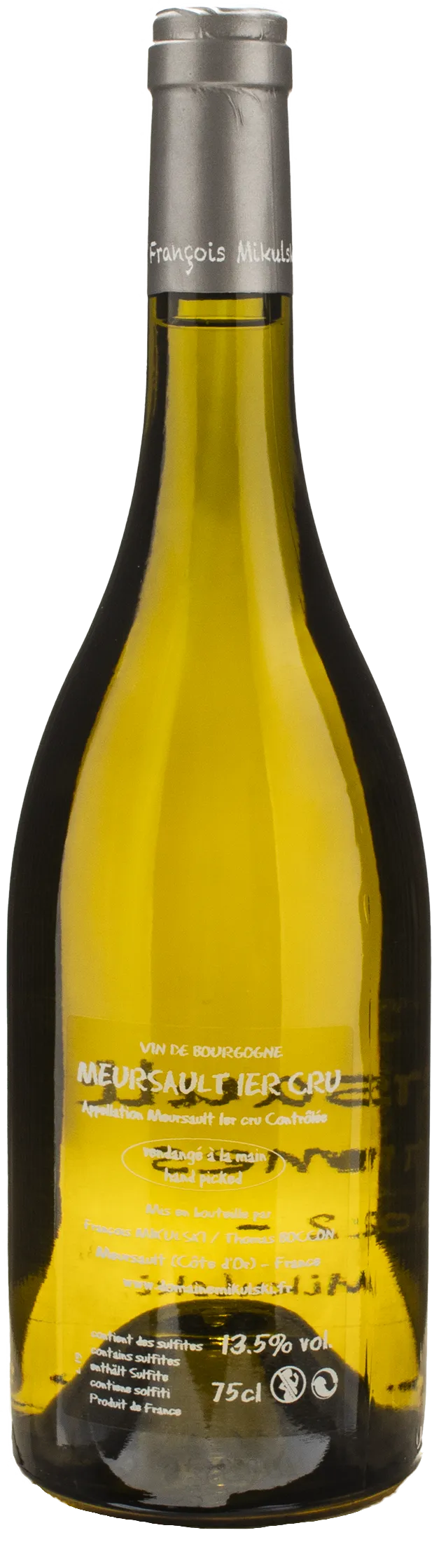 Francois Mikulski Meursault 1er Cru Charmes 2022