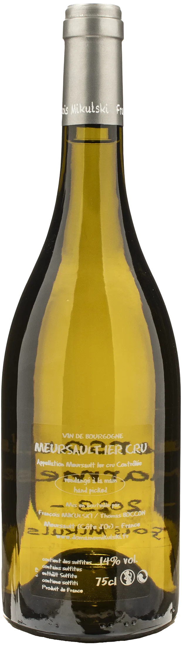 Francois Mikulski Meursault 1er Cru Charmes 2023