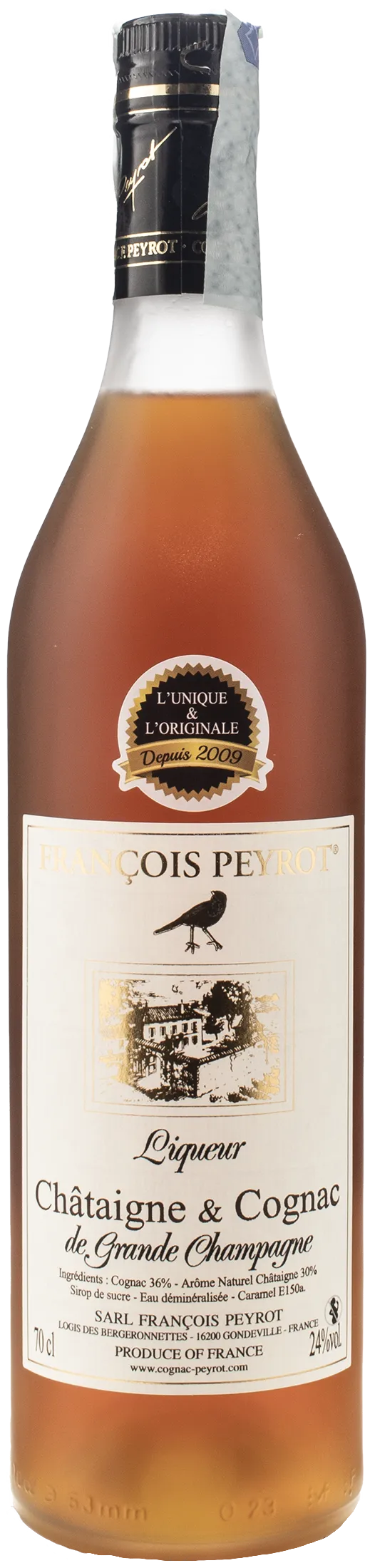 Francois Peyrot Liquer Chataigne & Cognac de Grande Champagne