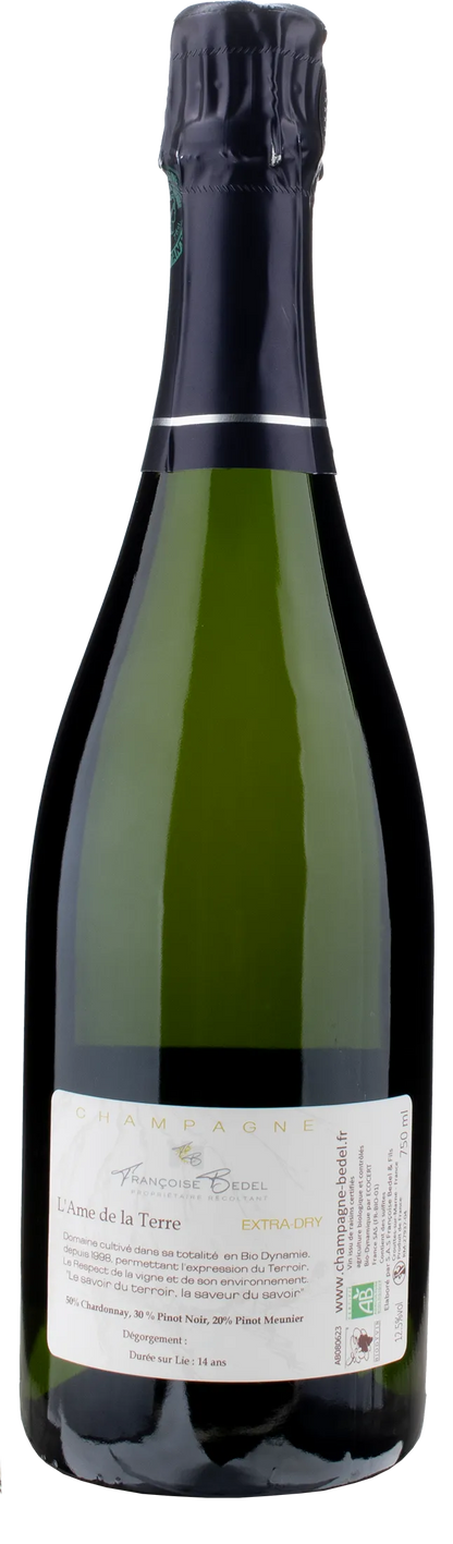 Francoise Bedel Champagne L’ame De La Terre Extra Dry 2008